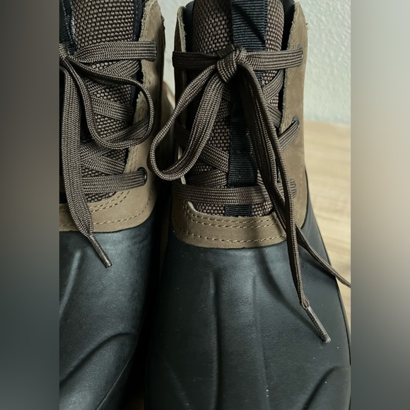 BOGS CASUAL LACE BLACK WATERPROOF WINTER BOOTS FOR MEN Size 8 - Picture 8 of 9